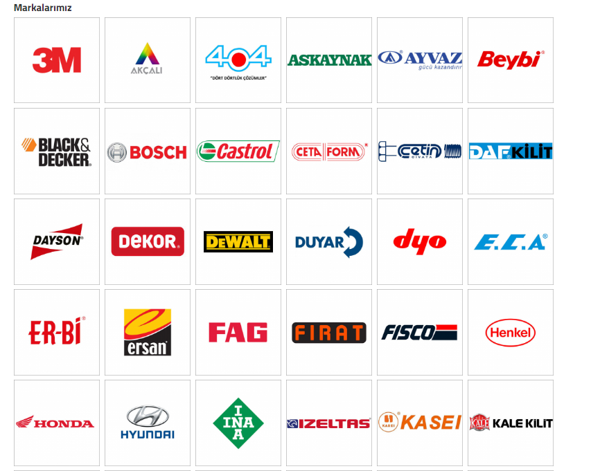 Markalarımız